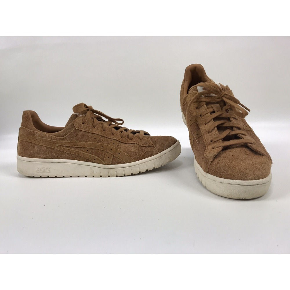 ASICS GEL Athletic Skate Shoes Brown Suede Nubuck Mens Size 11.5